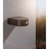 Solar Wandleuchte mit Bewegungsmelder