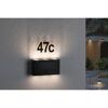 Solar-Hausnummernleuchte 'Neda' 20 lm warmweiß IP 44 16,3 x 22,6 x 3,7 cm