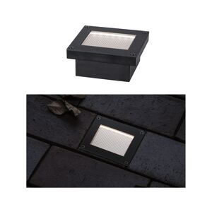 Solar-Bodenbeleuchtung 'Domenic' schwarz 8 x 3,7 x 8cm