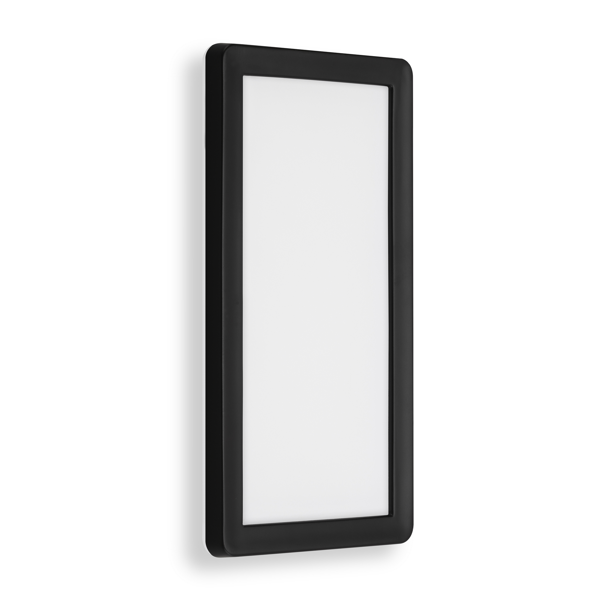 LED-Außenwandleuchte 'Nizza' weiß/schwarz 28 x 15 x 2,8 cm + product picture