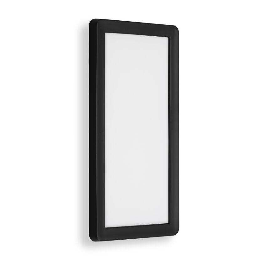 Schwarze LED-Außenleuchte