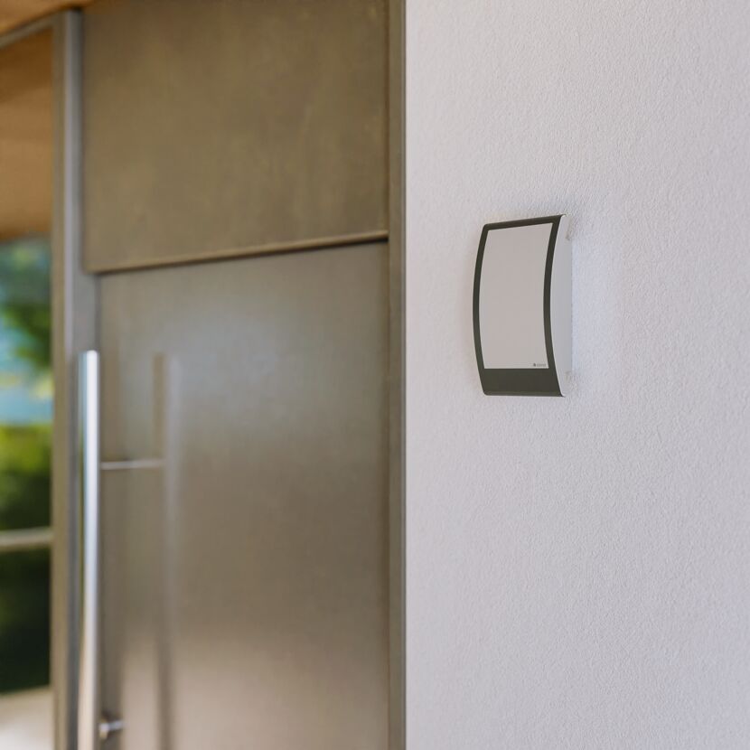 Außenwandleuchte 'L 22' anthrazit E27 60 W