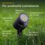 LED-Strahler 'Spot Garden N' GU10 7 W mit Dämmerungssensor