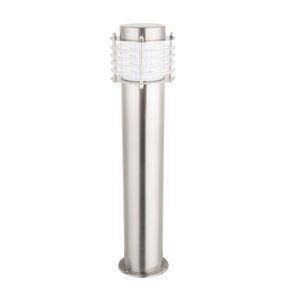 LED-Wegeleuchte 'Oslo' Edelstahl 9 W Ø 11 x 44 cm