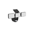 Solar-LED-Wandstrahler 'Houston' mit Bewegungsmelder schwarz 35,3 x 20,3 cm
