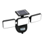Solar-LED-Wandstrahler 'Houston' mit Bewegungsmelder schwarz 35,3 x 20,3 cm