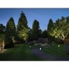 Beleuchteter Gartenweg mit Plug & Shine Flarea Pollern
