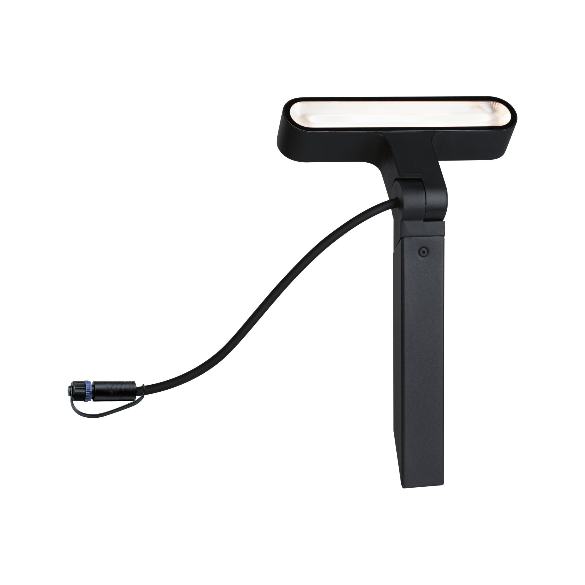 Schwarzer Plug & Shine ITO Spot horizontal
