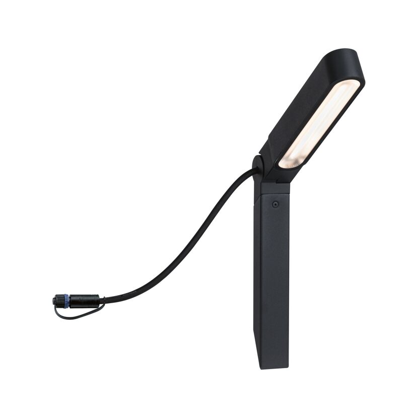 Schwarzer Plug & Shine ITO Spot vertikal