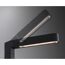 Schwarzer Plug & Shine ITO Poller, zwei Leuchten