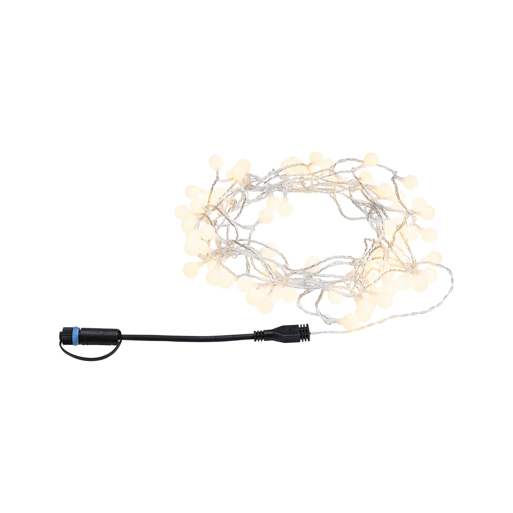 Plug & Shine Lichterkette aufgerollt