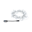 Lichterkette 'Plug & Shine warmweiß' 7,5 m schwarz