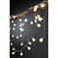 Lichterkette 'Plug & Shine warmweiß' 7,5 m schwarz