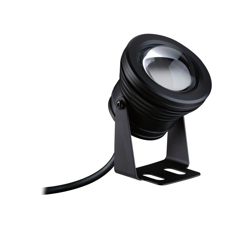Schwarzer Plug & Shine Pool Spot