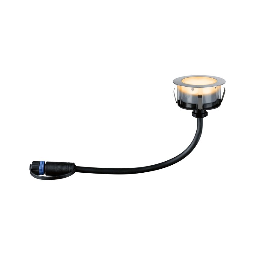 Plug & Shine LED-Bodenleuchte mit Anschlusskabel