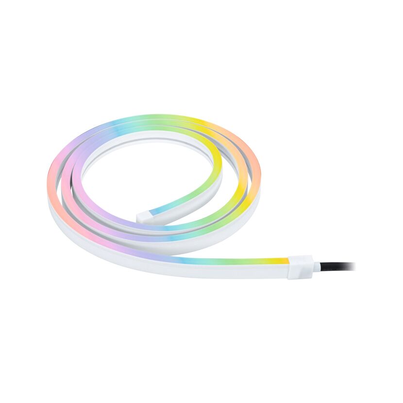 RGB-LED-Strip beleuchtet in Regenbogenfarben