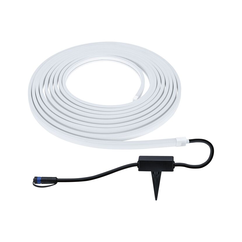 Outdoor LED-Strip 'Plug & Shine Smooth RGBW+' 10 m 39 W weiß