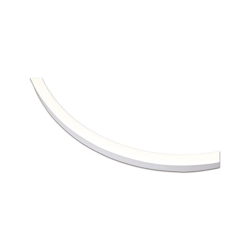Outdoor LED-Strip 'Plug & Shine Smooth Warmweiß' 10 m 46 W weiß