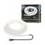 Outdoor LED-Strip 'Plug & Shine Smooth Warmweiß' 10 m 46 W weiß
