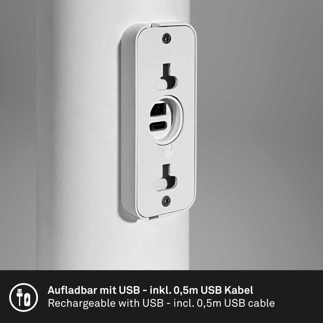 LED-Außenwandleuchte 'Lima' 700 lm warmweiß IP 44 7 x 15,5 x 8 cm
