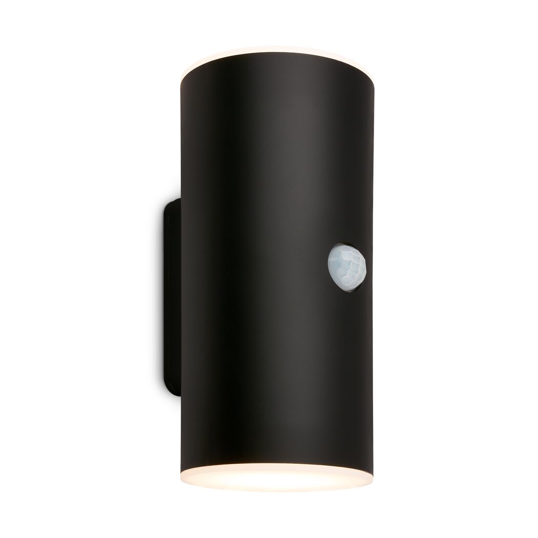 LED-Außenwandleuchte 'Lima' mit Bewegungssensor 700 lm warmweiß IP 44 7 x 15,5 x 8,5 cm