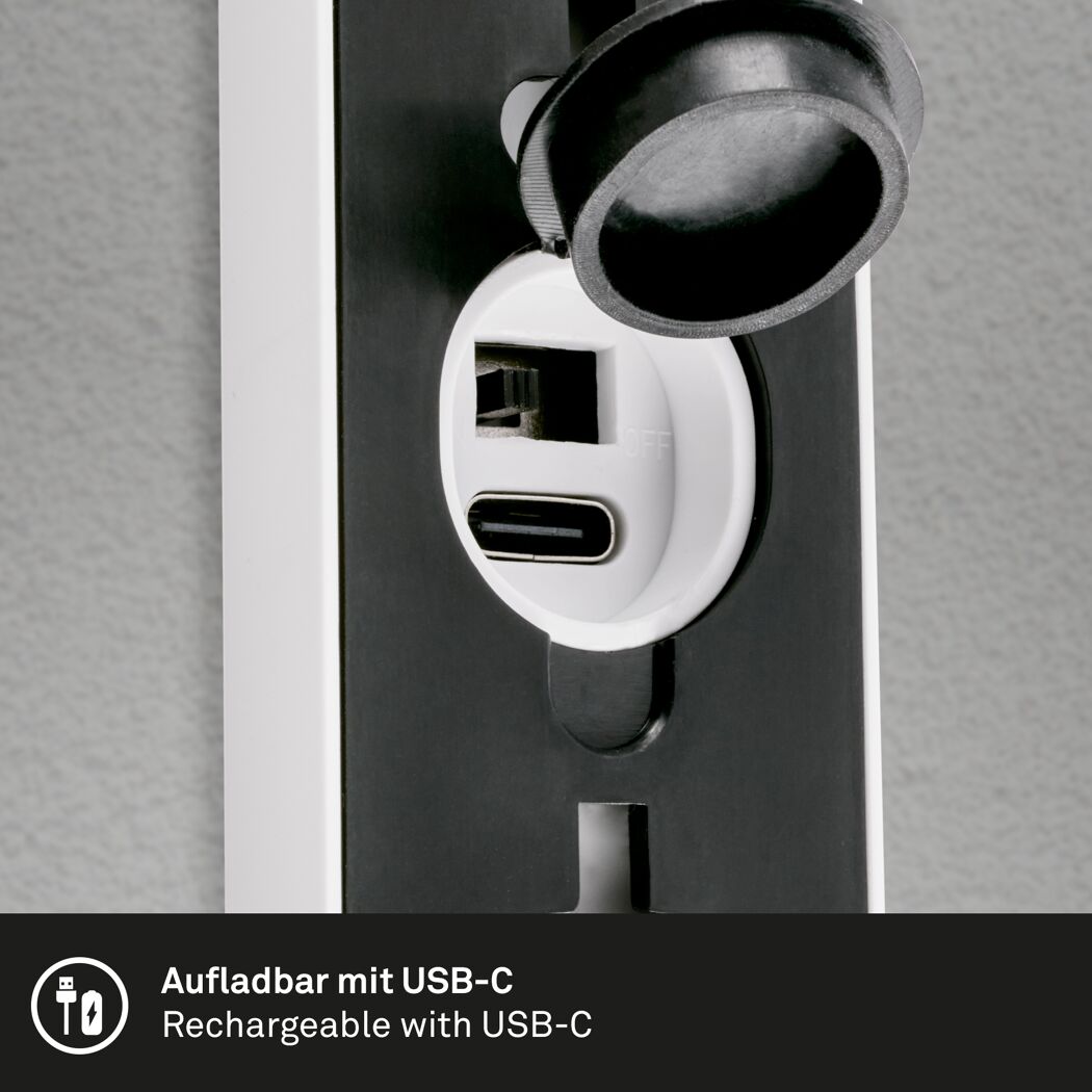 LED-Außenwandleuchte 'Lima' mit Bewegungssensor 700 lm warmweiß IP 44 7 x 15,5 x 8,5 cm