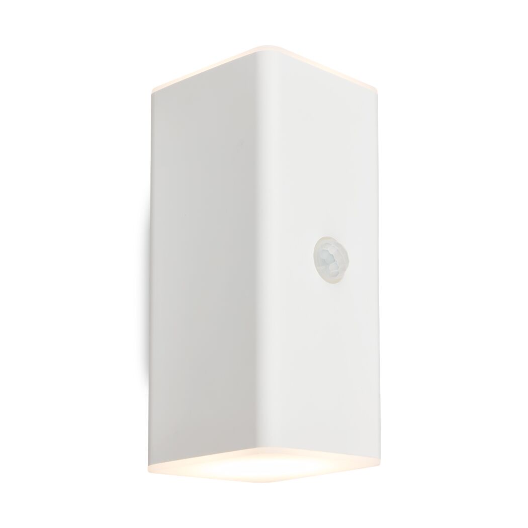 LED-Außenwandleuchte 'Kona' mit Bewegungssensor 700 lm warmweiß IP 44 6,5 x 15,5 x 8,5 cm