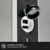 LED-Außenwandleuchte 'Kona' mit Bewegungssensor 700 lm warmweiß IP 44 6,5 x 15,5 x 8,5 cm