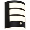 LED-Außenwandleuchte 'Fora' mit Bewegungssensor 700 lm warmweiß IP 44 15 x 18 x 7 cm