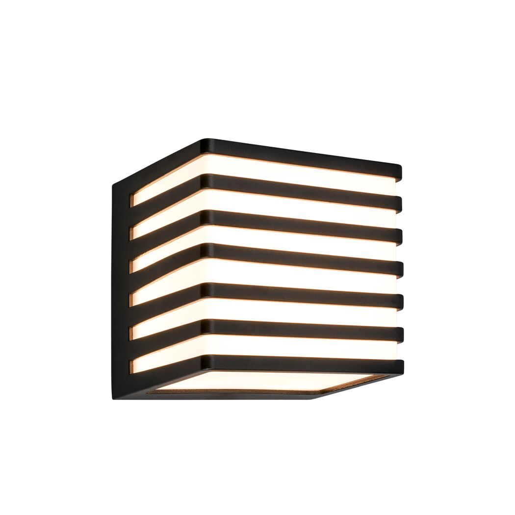 LED-Außenwandleuchte 1000 lm warmweiß IP 54 11 x 11 x 11 cm