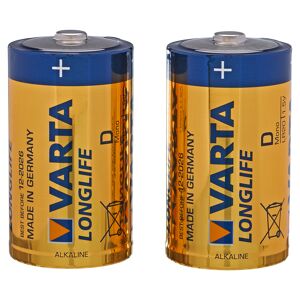 Batterien "Longlife" D Alkaline 2 Stück