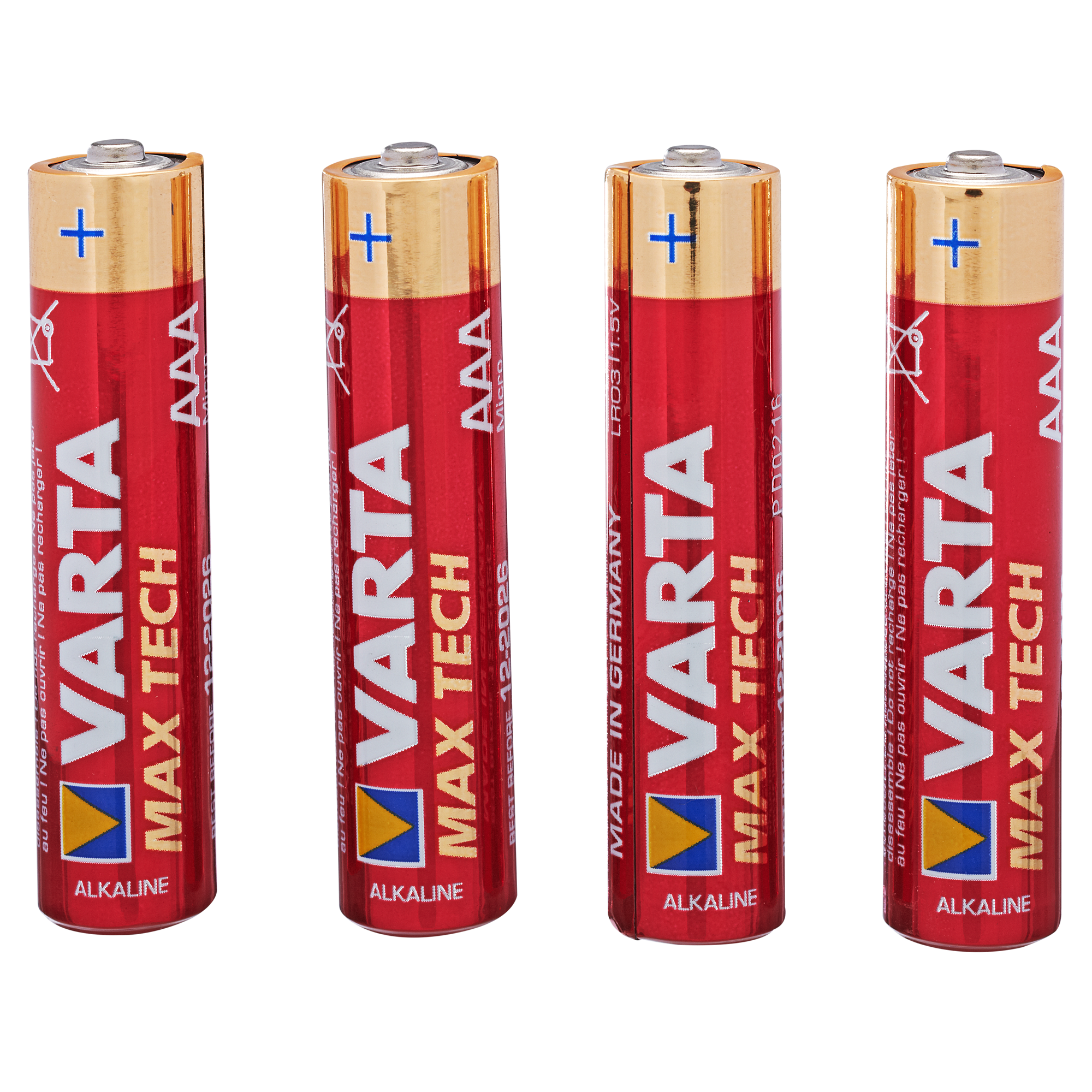 Batterien "Max Tech" AAA Alkaline 4 Stück + product picture