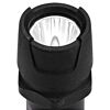 Nahaufnahme einer schwarzen Taschenlampe