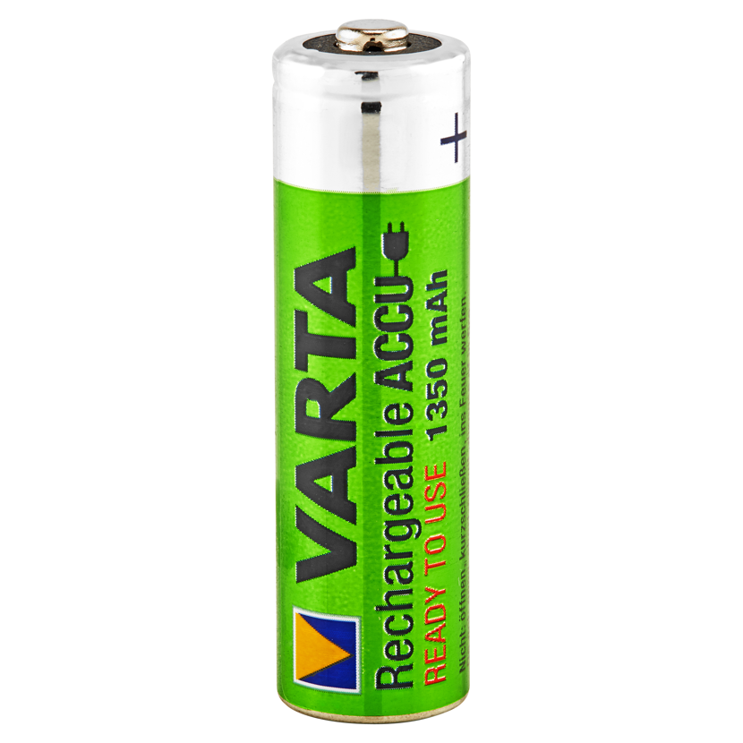 Grüne Varta AA Akku Batterie