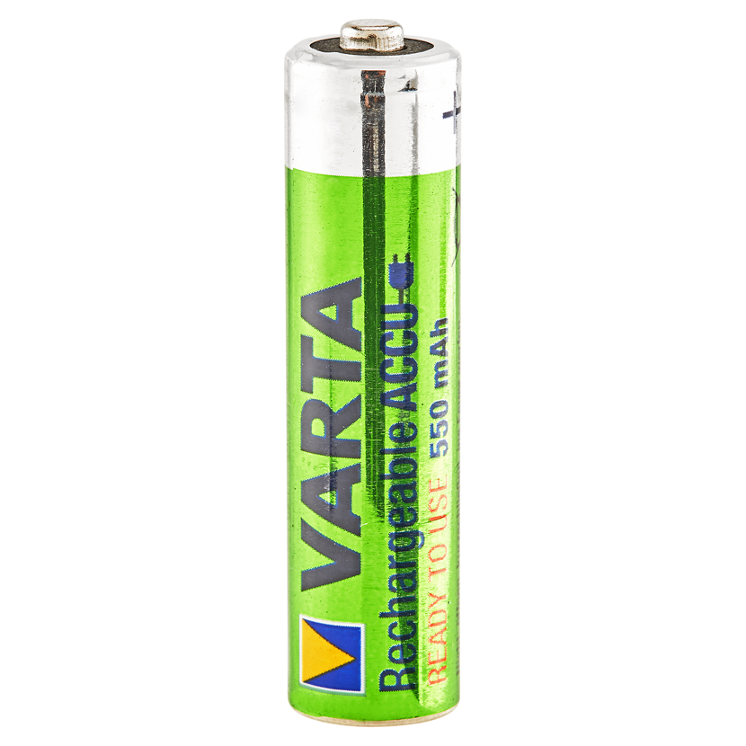 Varta Akku Batterie AAA, 550 mAh, wiederaufladbar