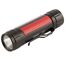 Schwarze LED Multifunktions-Lampe mit rotem Griff und Clip