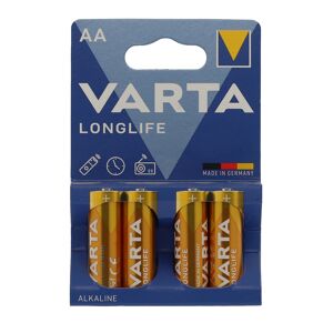 Batterie Longlife 1,5 V AA LR6 4 Stück