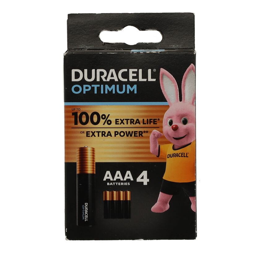 Batterie Optimum 1,5 V AAA LR03 4 Stück