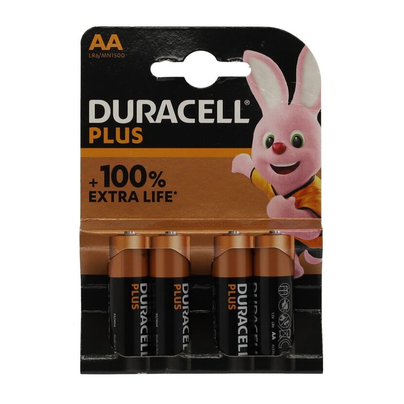 Batterie Plus Power 1,5 V AA LR6 4 Stück