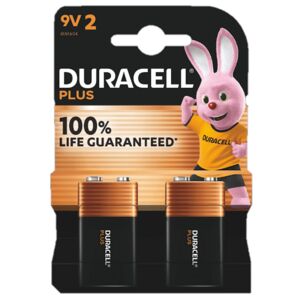 Block-Batterien 'Plus' 6LR61 9 V 2 Stück
