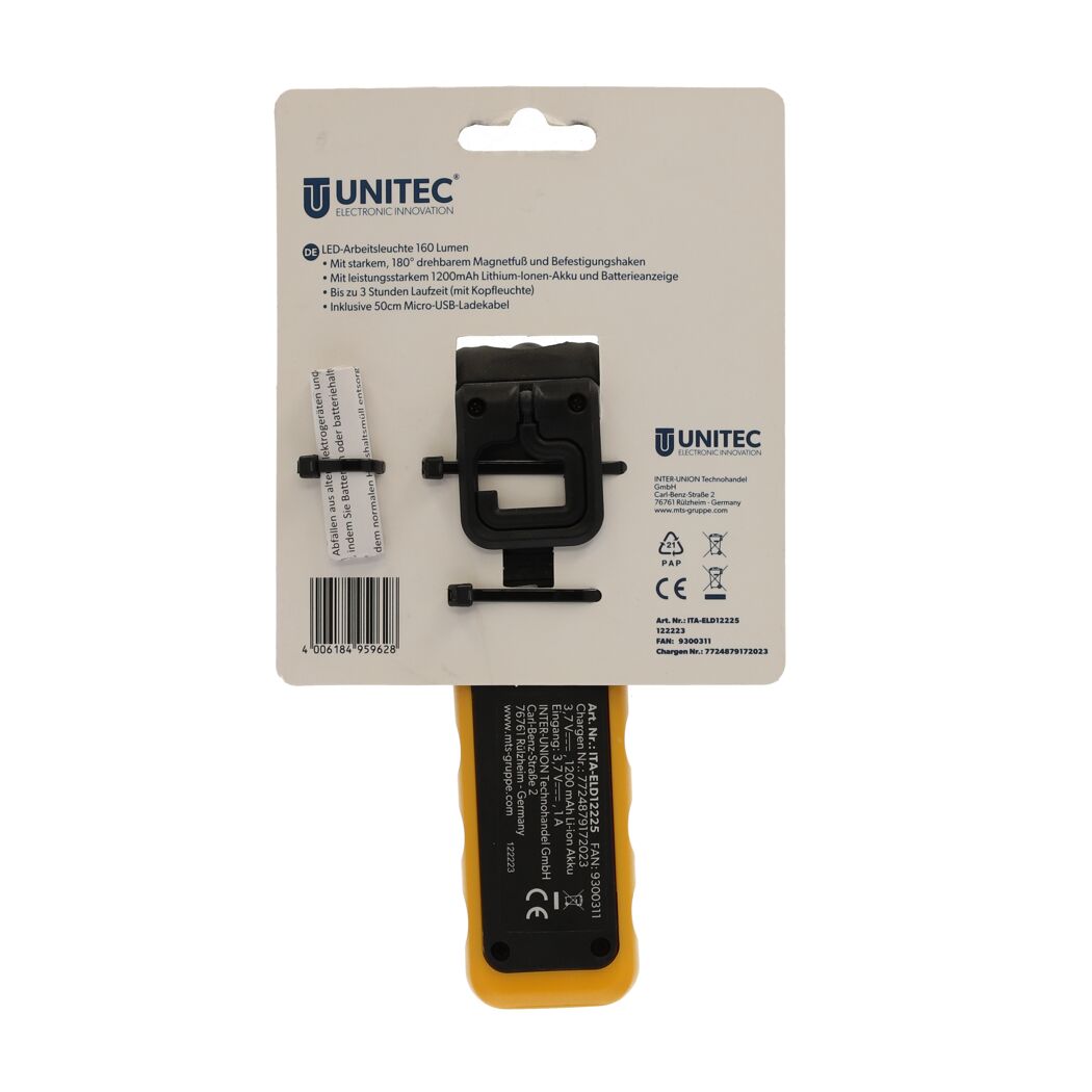 LED-Arbeitsleuchte 160 lm