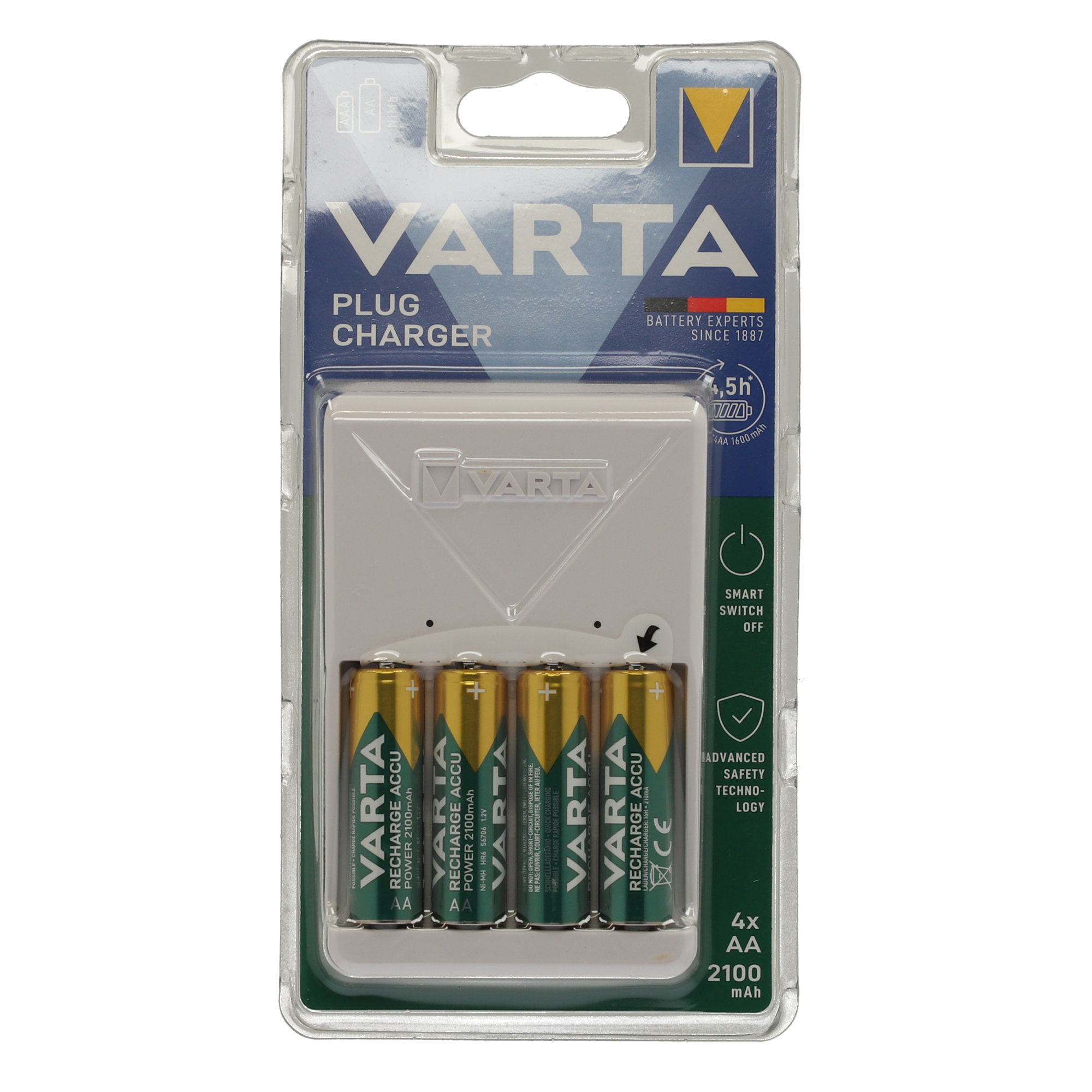 Ladegerät 4-fach AA