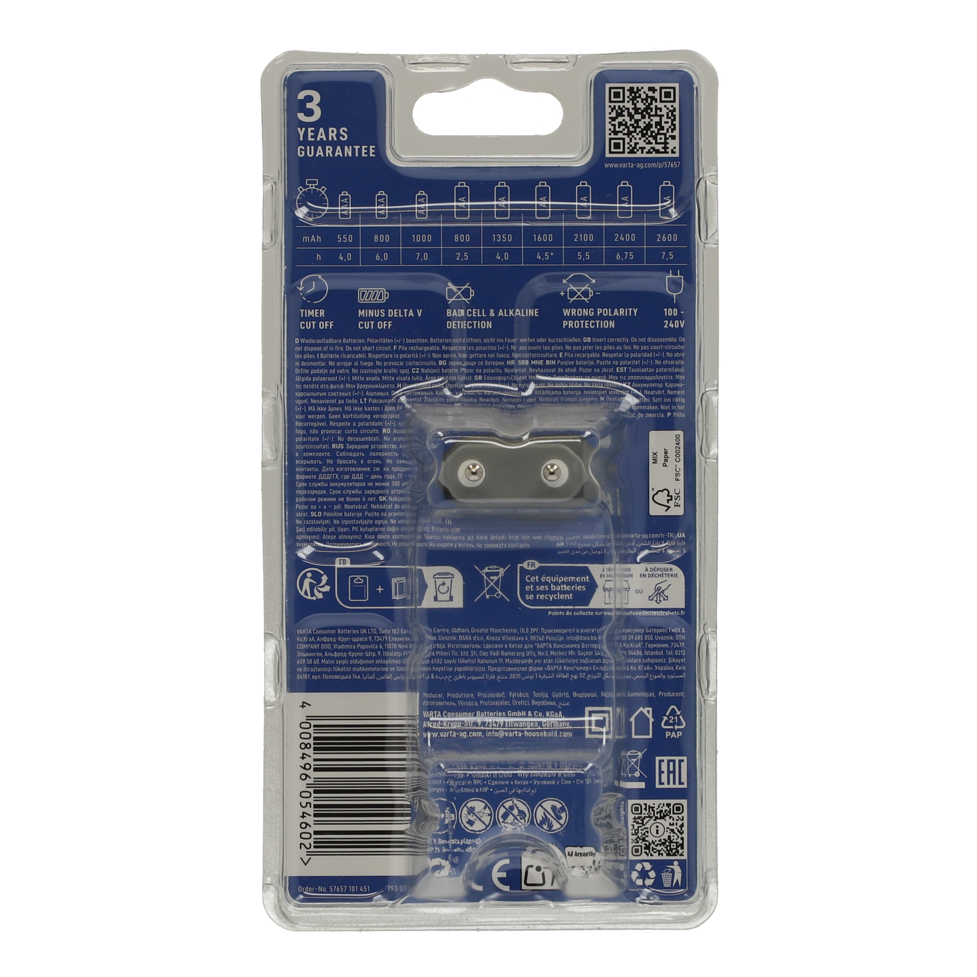 Ladegerät 4-fach AA