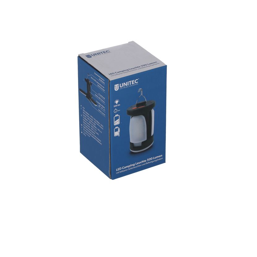 LED-Campingleuchte 480 lm mit USB