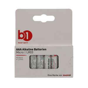 Micro-Batterie 1,5 V AAA LR03 8 Stück