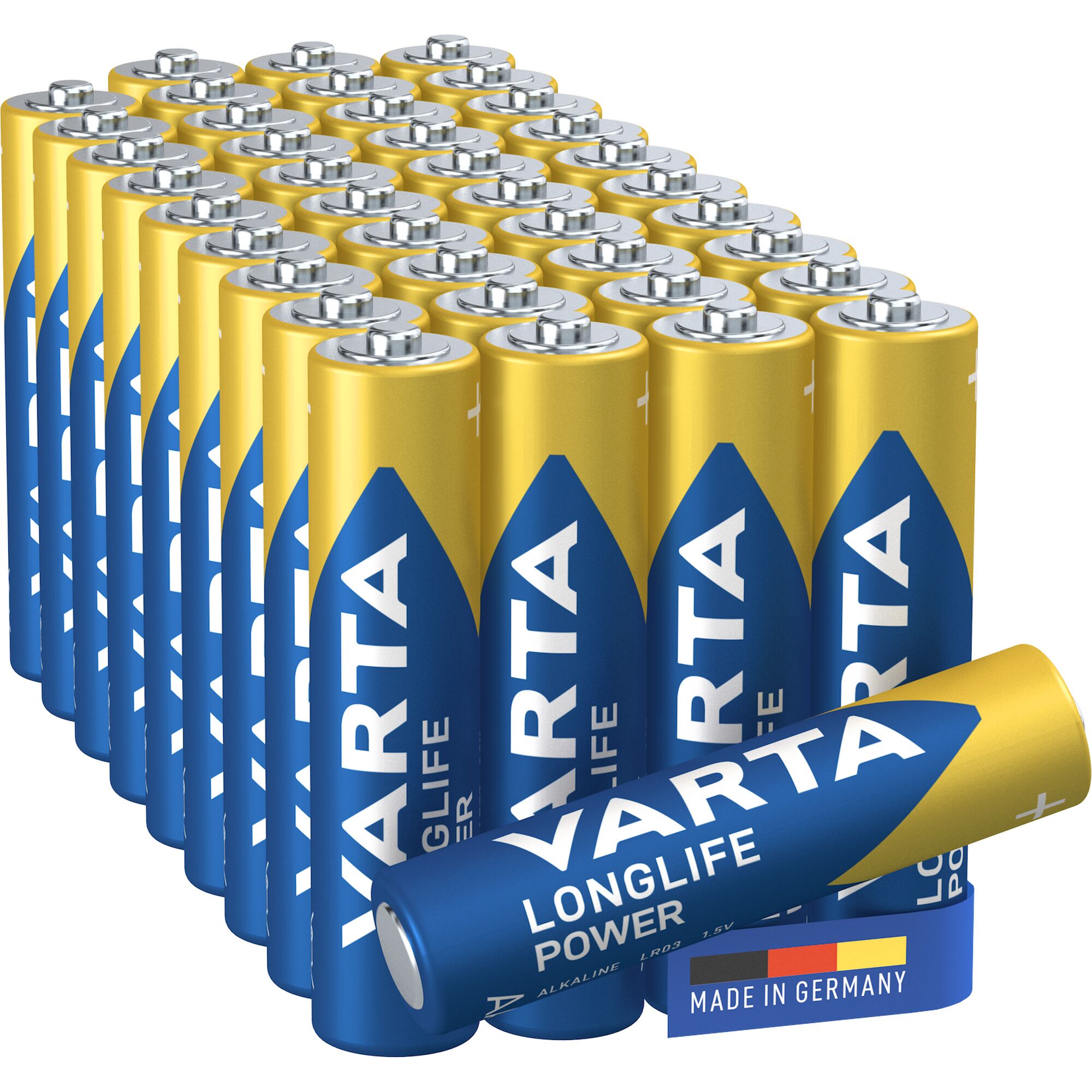 40 VARTA Longlife Power Batterien AA
