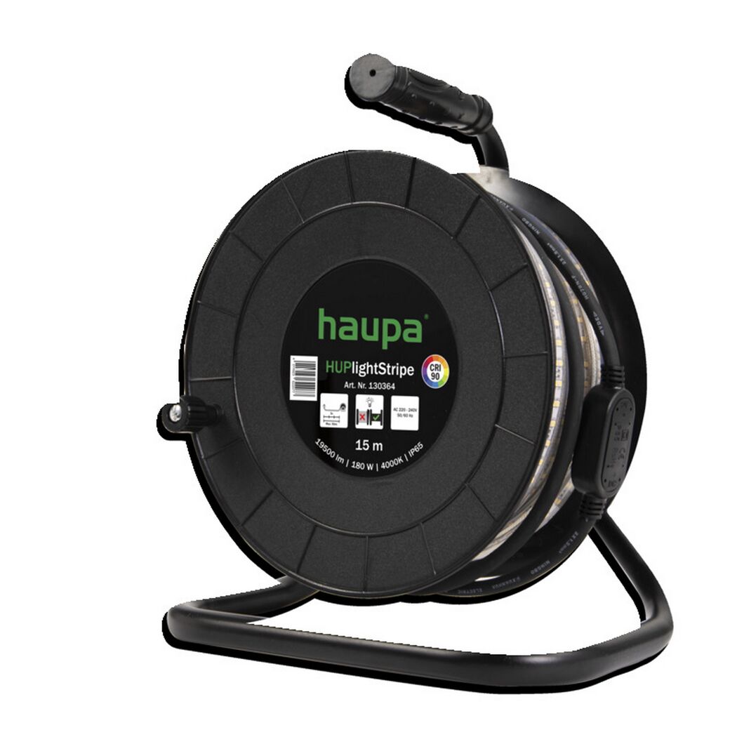 Haupa HUPlightStripe LED-Lichtband auf Kabeltrommel