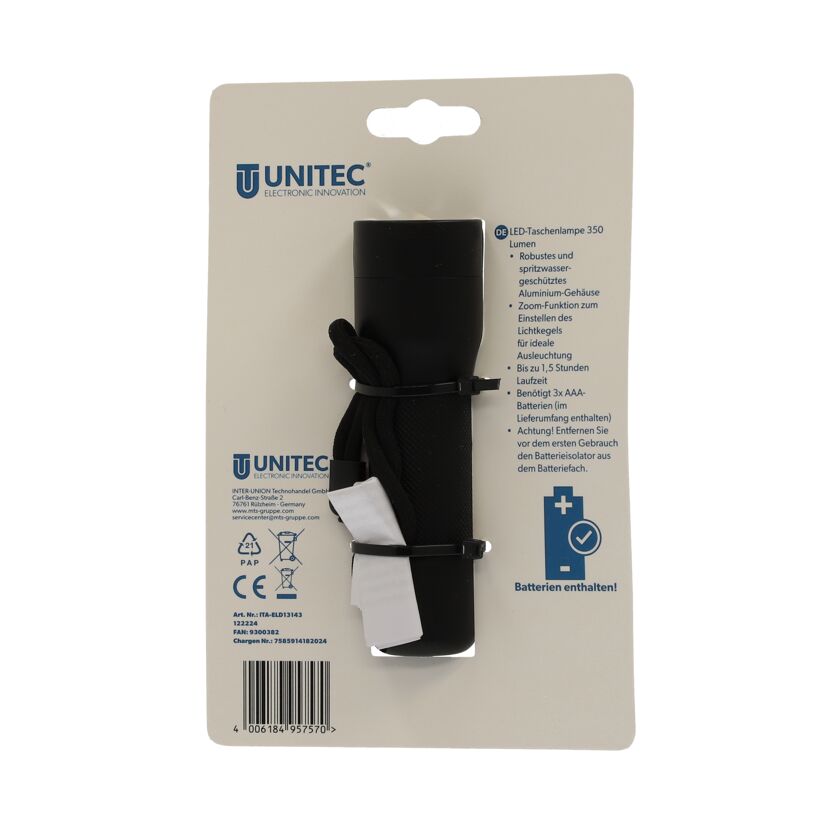 LED-Taschenlampe mit Zoom