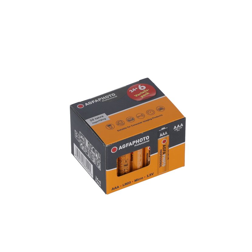 Batterie AAA 30 Stück