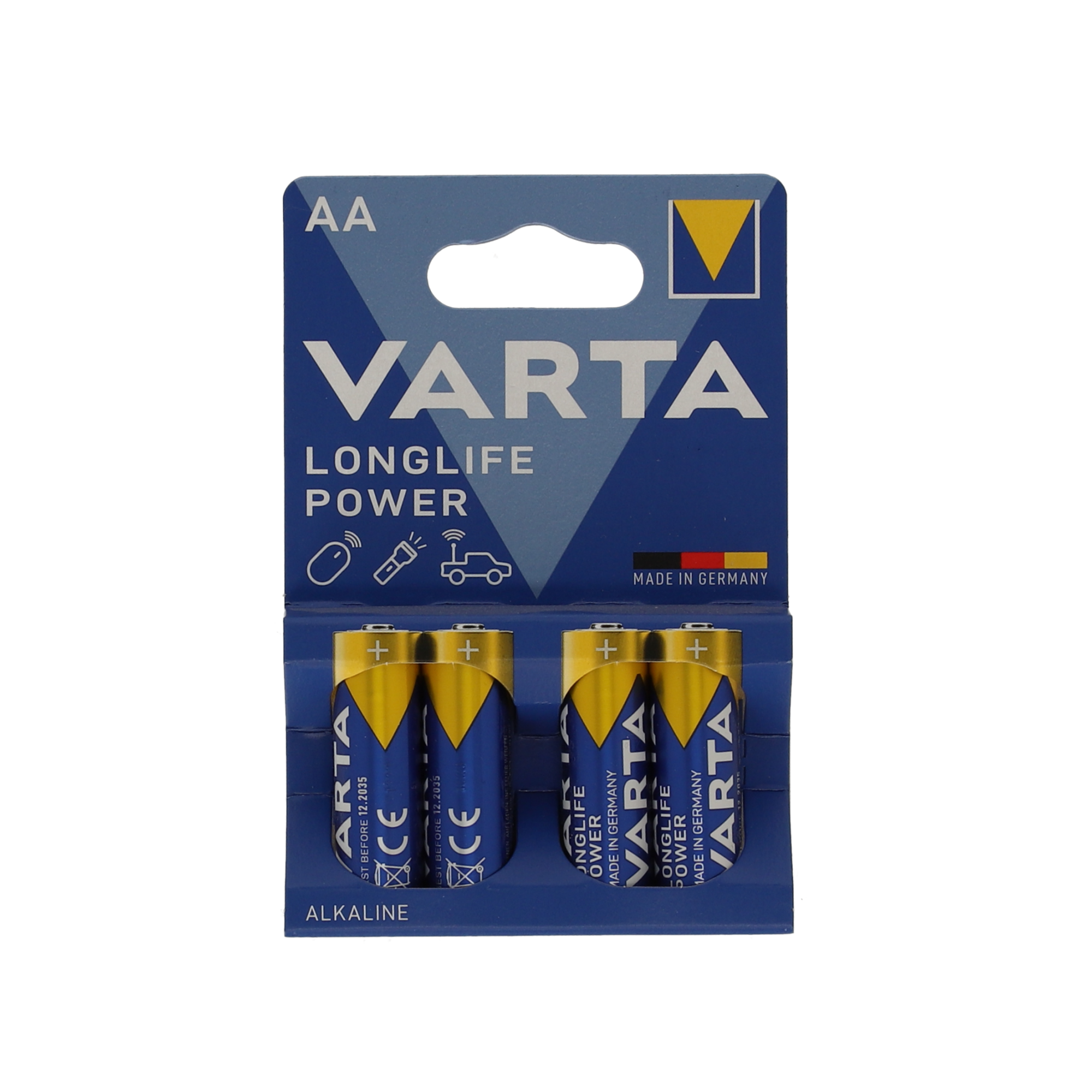 Batterie Longlife Power AA Alkaline 4 Stück